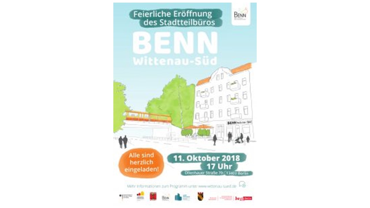 BENN Wittenau-Süd eröffnet Stadtteilbüro
